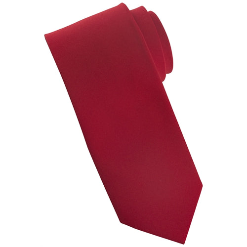 American Diabetes Association Solid Red Tie