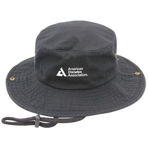 American Diabetes Association Pre-washed Safari Hat